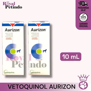 Aurizon Vetoquinol Ear Drops Obat Tetes Telinga Anjing 10ml
