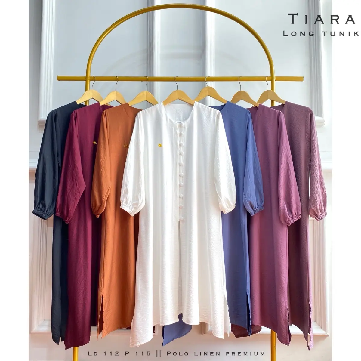 TIARA TUNIK WANITA TERBARU 2023 POLO LIBEN IMPORT
