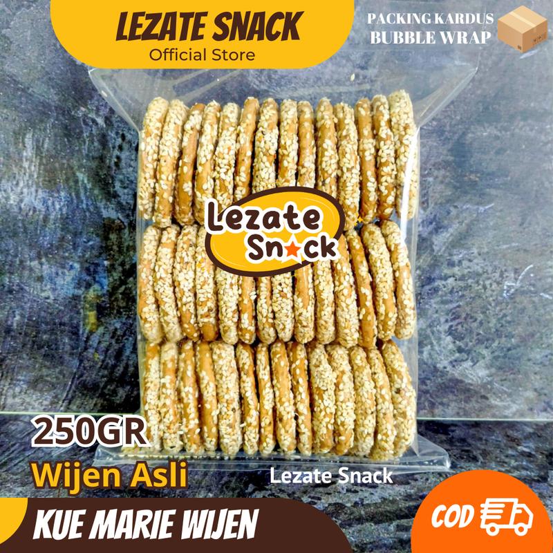 Biskuit Marie Wijen 250GR Biji Murah Renyah Manis Kue Jadul Roti Kue  Kering Mari Wijen Jadoel Default