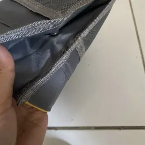 Tas Organizer Travel Dual Zipper Bag in Bag Organizer Pouch Make Up Kosmetik Korean Dual Bag In Bag Organizer