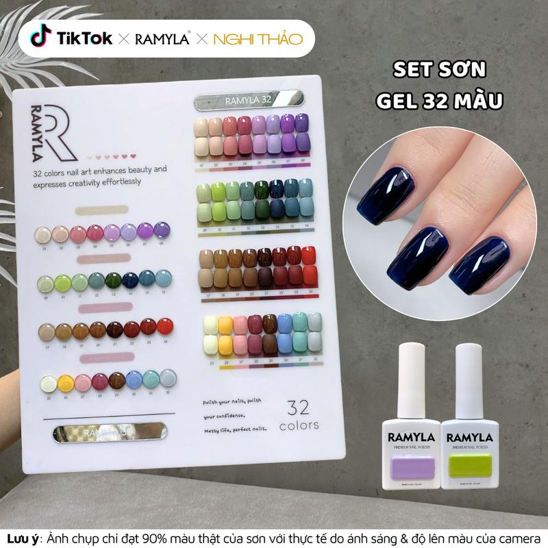  Sơn gel lẻ màu RAMYLA NGHI THẢO 