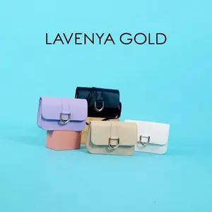 Lavenya gold selempang | Tas cewek murah sourcesid