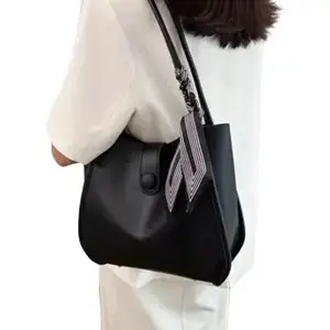 TAS SHOULDER BAG WANITA FLORIDA GEMPITA (+TWILLY/SYAL) NEW 2025 Selempang Hitam Slingbag