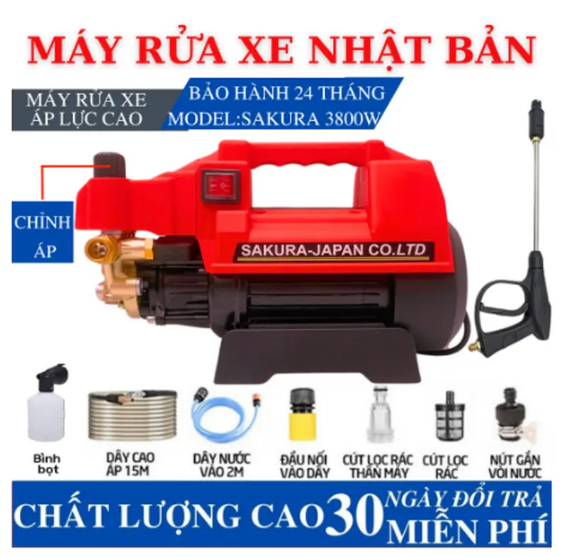 máy rửa xe có chỉnh áp - máy rửa xe ruột đồng - máy rửa xe - máy rửa xe áp lực cao mayrua xenhatban xeloidong 0