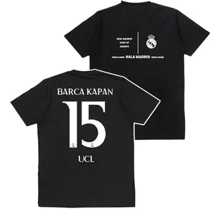 Kaos Real Madrid Barca Kapan 15 UCL - Kaos Pria Wanita
