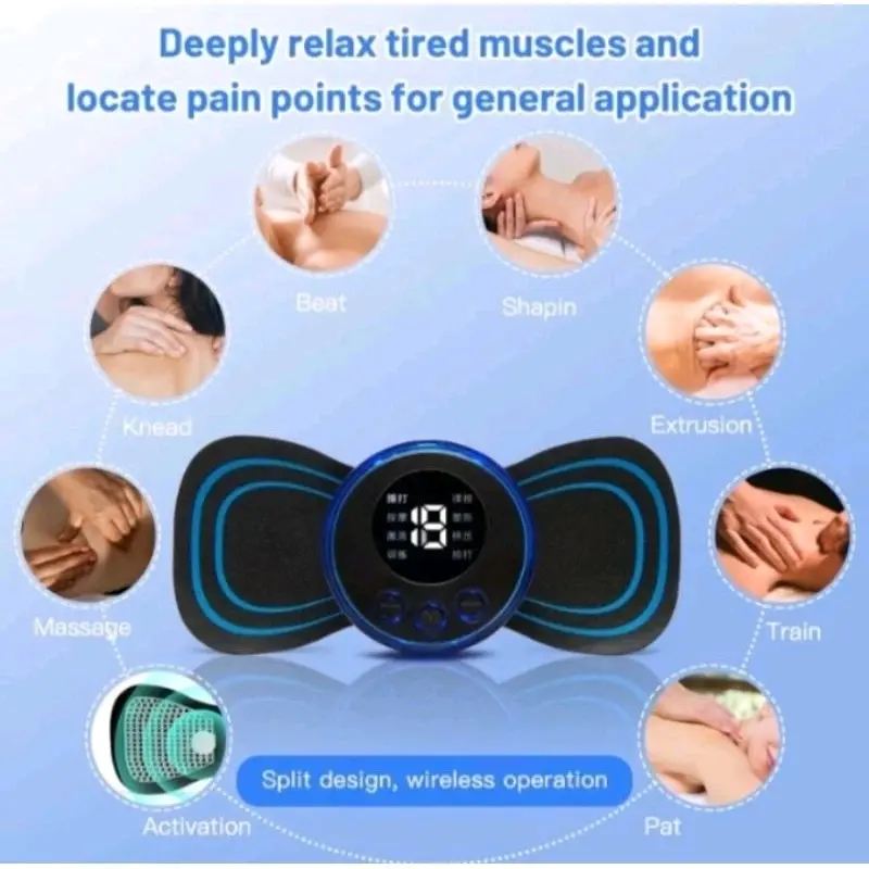 ALAT PIJIT MINI PROMO PAKET 2pcs Alat pijit mini PAD EMS MASSAGE PORTABLE pereda nyeri otot 1