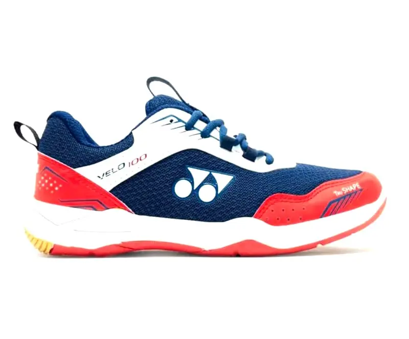 Sepatu Badminton YNK Velo 100 Biru Navy - Model Terbaru