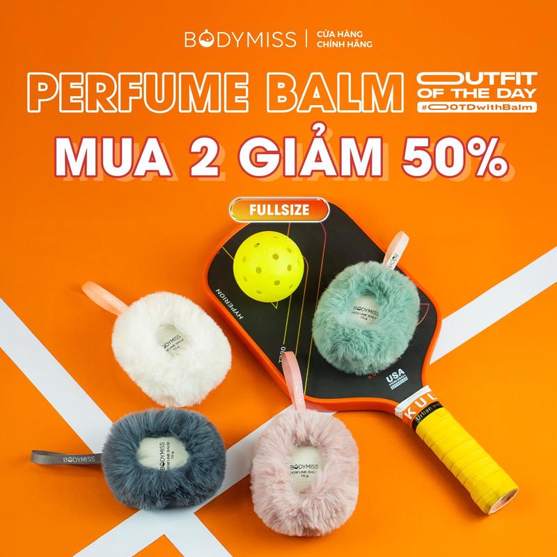 [MUA 2 GIẢM 50% - BLIND BAG] Nước Hoa Khô Dành Cho Nam Nữ Unisex Phụ Kiện Tiện Lợi Bỏ Túi Bodymiss, Nước Hoa Sáp 3 Tầng Hương Thơm Cho Học Sinh Sinh Viên Perfume Balm Cosmetic