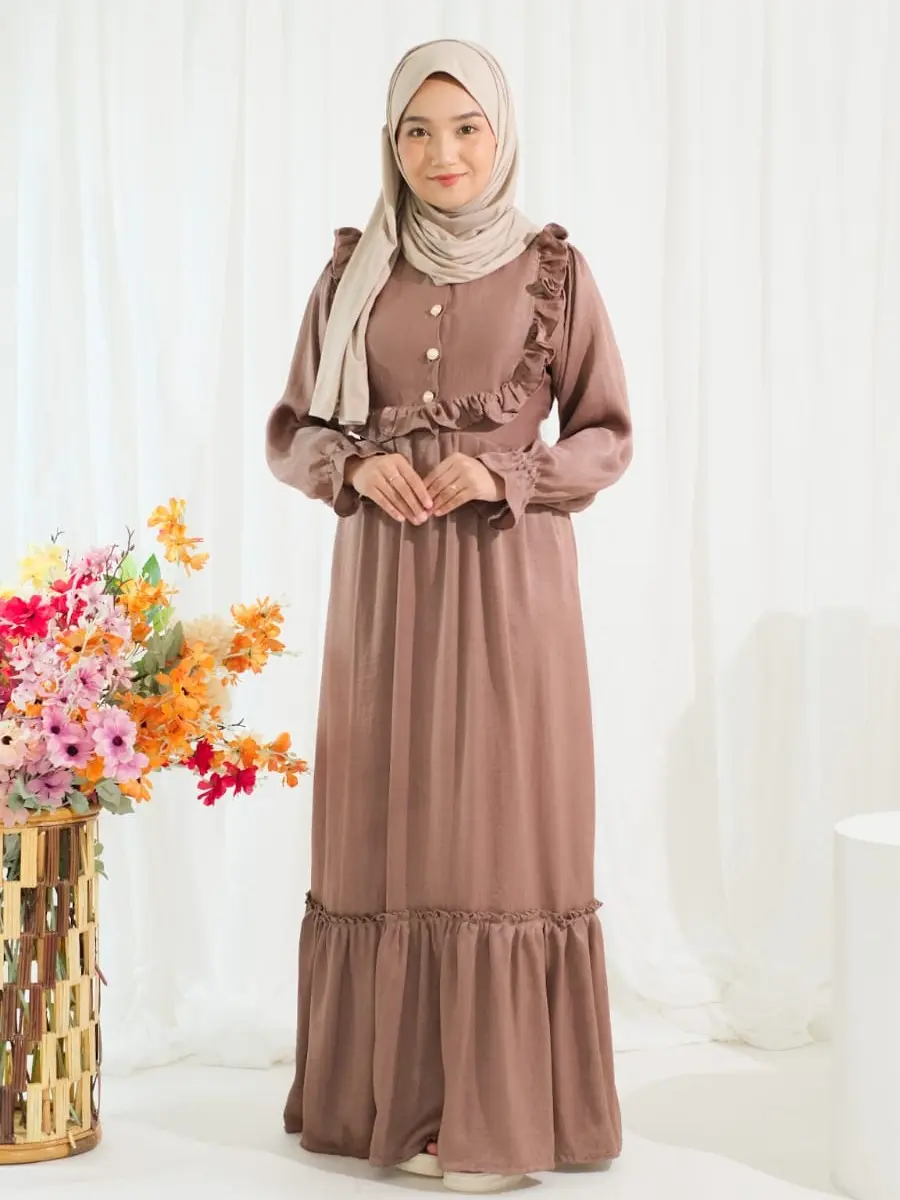 RH-DREES Busana muslim-Gamis Muslim Lebaran