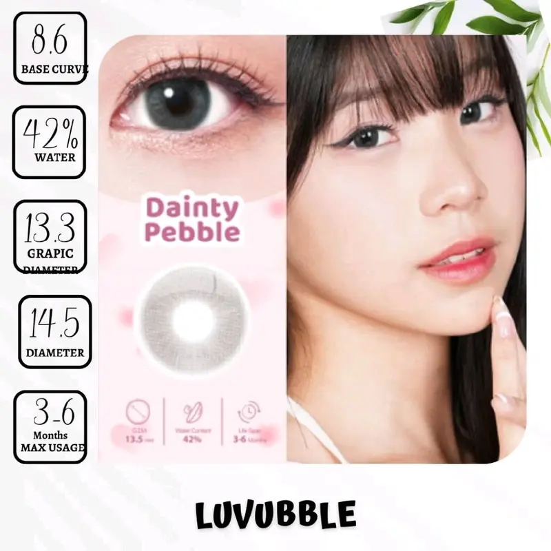 SOFLENS LUVUBBLE - DAINTY DIA 14,5 MM NORMAL Eye Softlens 3