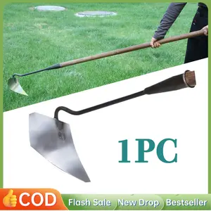 Cangkul Tip Segitiga Besar Penggembur Tanah Cangkul Anti Lengket Tanah Sawah  Cangkul Tip Anti Lengket