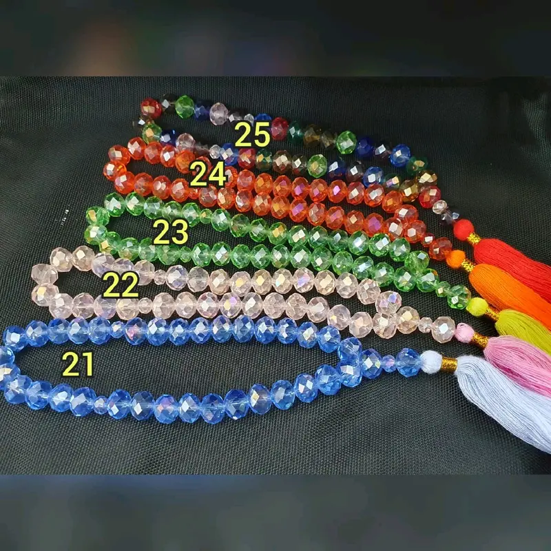 Tasbih kristal 33 ukuran 10mm Muslim 4