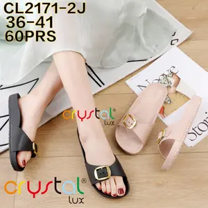 Sandal Selop Gesper | Sandal Selop Strap | Sandal Selop Strap Gesper Kekinian | CL2171-2