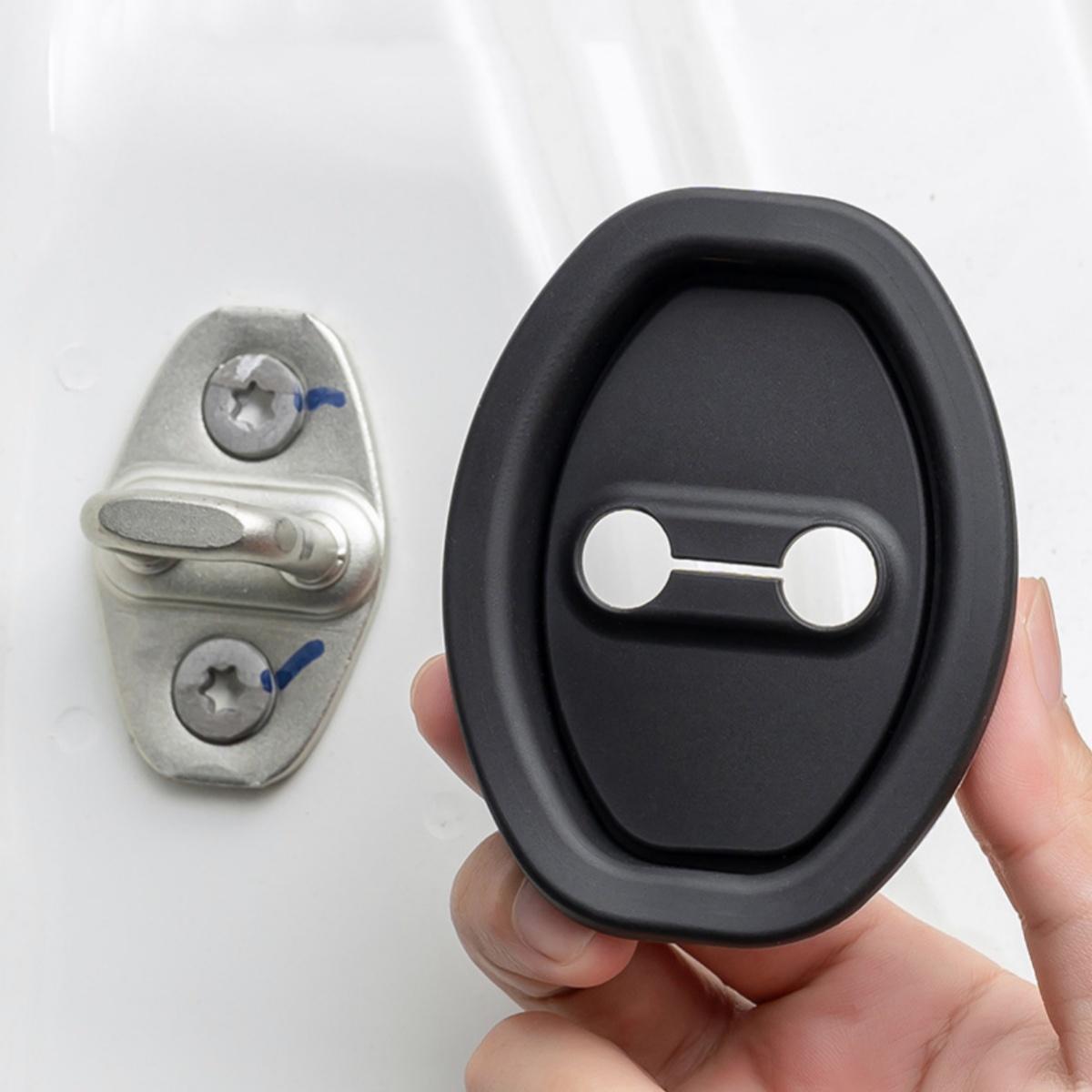 [Meta] Bantalan pelindung kunci pintu mobil silikon peredam suara dan peredam guncangan penutup pelindung kunci pintu mobil / selongsong karet kunci pintu mobil universal Car