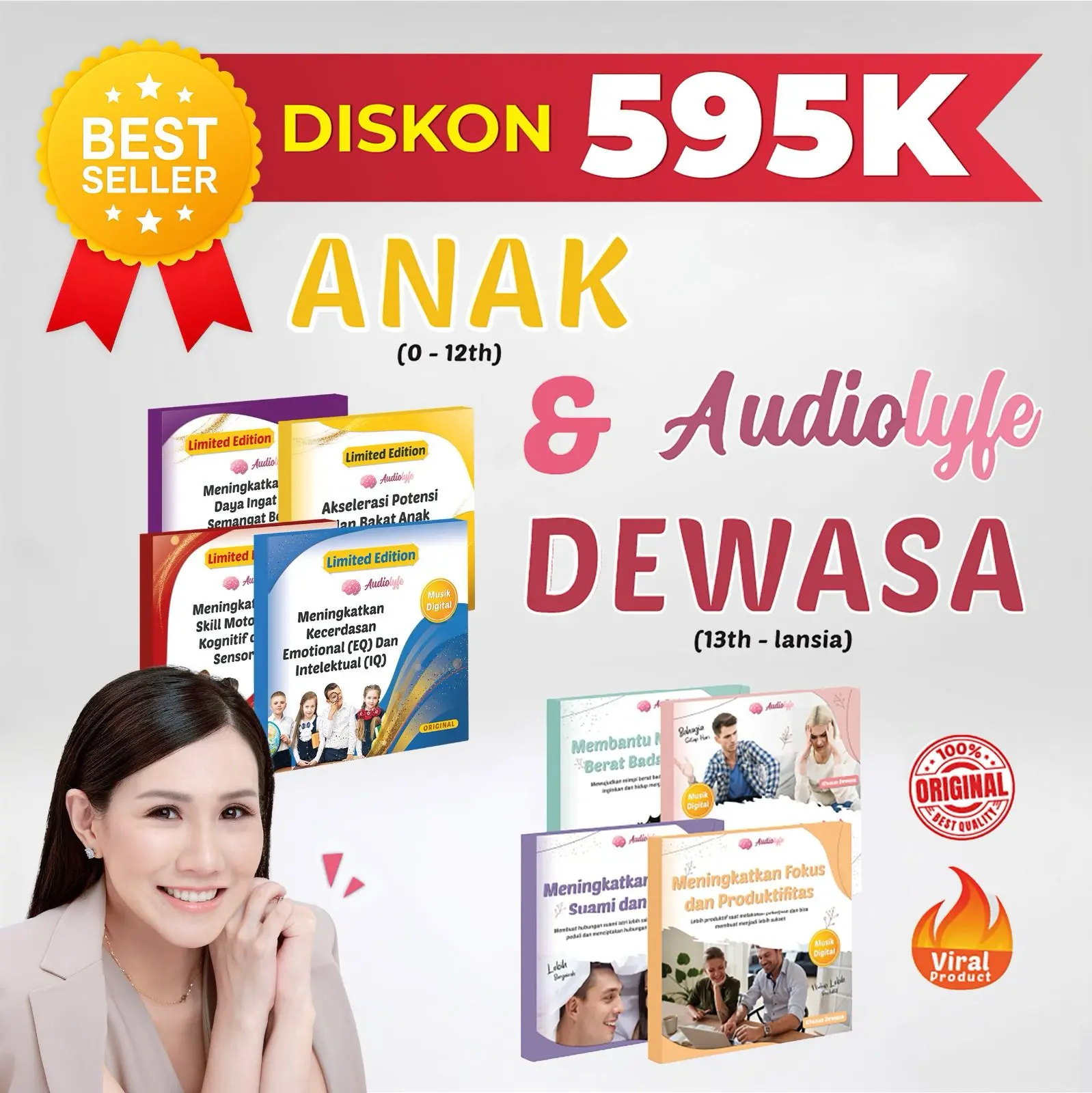 ETA 3 - AUDIOLYFE SEMUA USIA 8 varian stimulasi