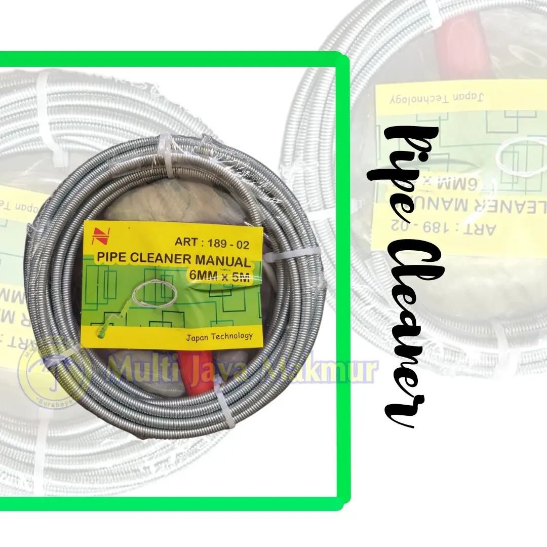 Pembersih Pipa Tersumbat Manual Nankai - Drain/ Pipe Cleaner 5M