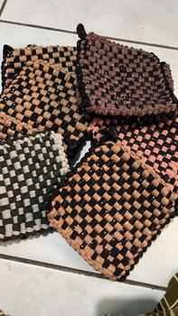 Product Review of cempal anti panas sarung tangan anti panas pelindung panas bundling 10 pcs from A**e 1