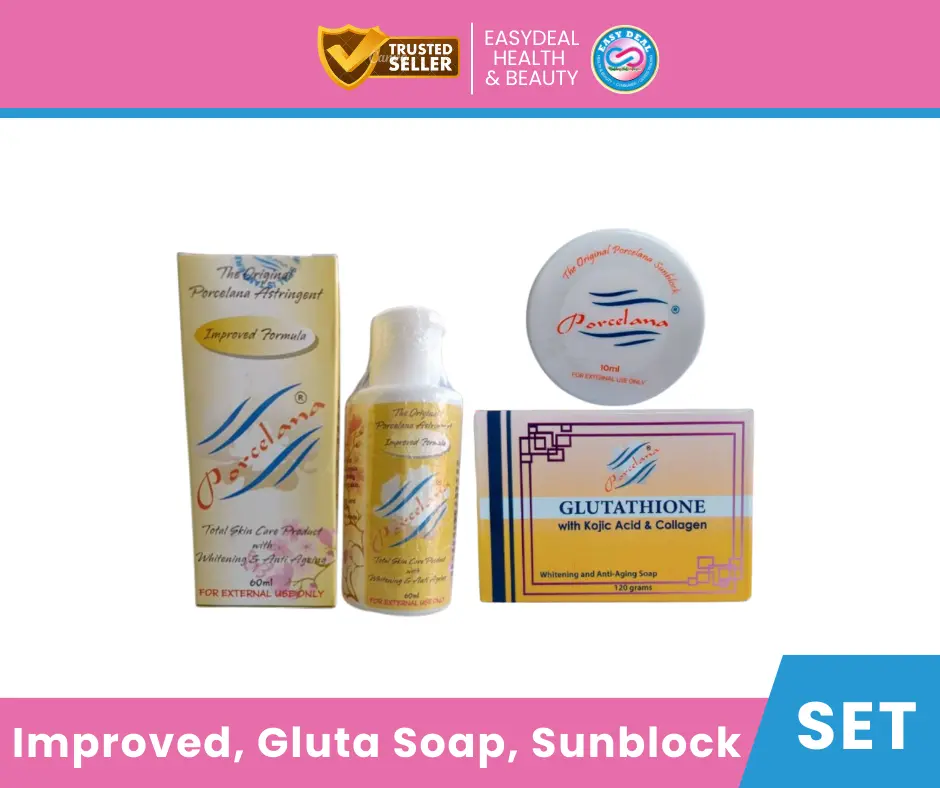 porcelana glutathione soap SET I ( Astringent Improved Formula, Gluthathione Soap, Sunblock) The Pure White Gold How Is Pernicious Anemia Detox and Cleansing Variant:20mg