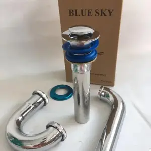 Sifon Angsa Tekan / Pencet Wastafel Tbk