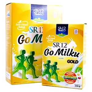 SR12 SUSU GOMILKU 600g/ GOLD, STROWBERY, COKLAT, ORIGINAL/ UNTUK MENAMBAH KEBUTUHAN SAHUR/ BPOM