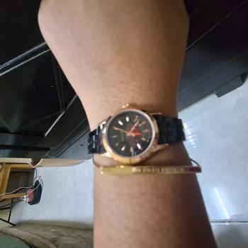 Product Review of Halei Watch 348 L - Jam Tangan Wanita Rantai Stainless Steel Analog Kekinian - Tahan Air dan Garansi 1 tahun. Free Box from d**🦖 0