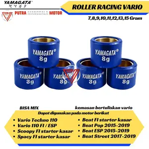 Roller Roler Racing Beat Fi ESP Vario 110 Fi Scoopy Fi Spacy Fi Racing Yamagata 7gr 8gr 9gr 10gr 11gr 12gr 13gr 15gr