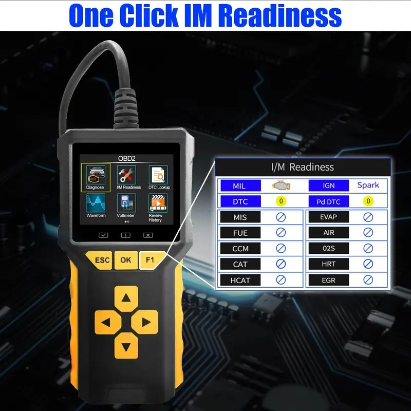BT80 2 IN 1 OBD2 II Scanner Mobil dan Battery Baterai tester Pembaca Cek Kode Diagnostic OBD 2 BT 80 BT-80 Error Code Check Engine + Aki Test 5