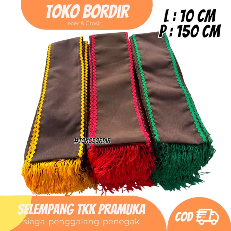 Selendang TKK Pramuka / Selempang Tetampan Tkk Pramuka ( Lengkap ) 0