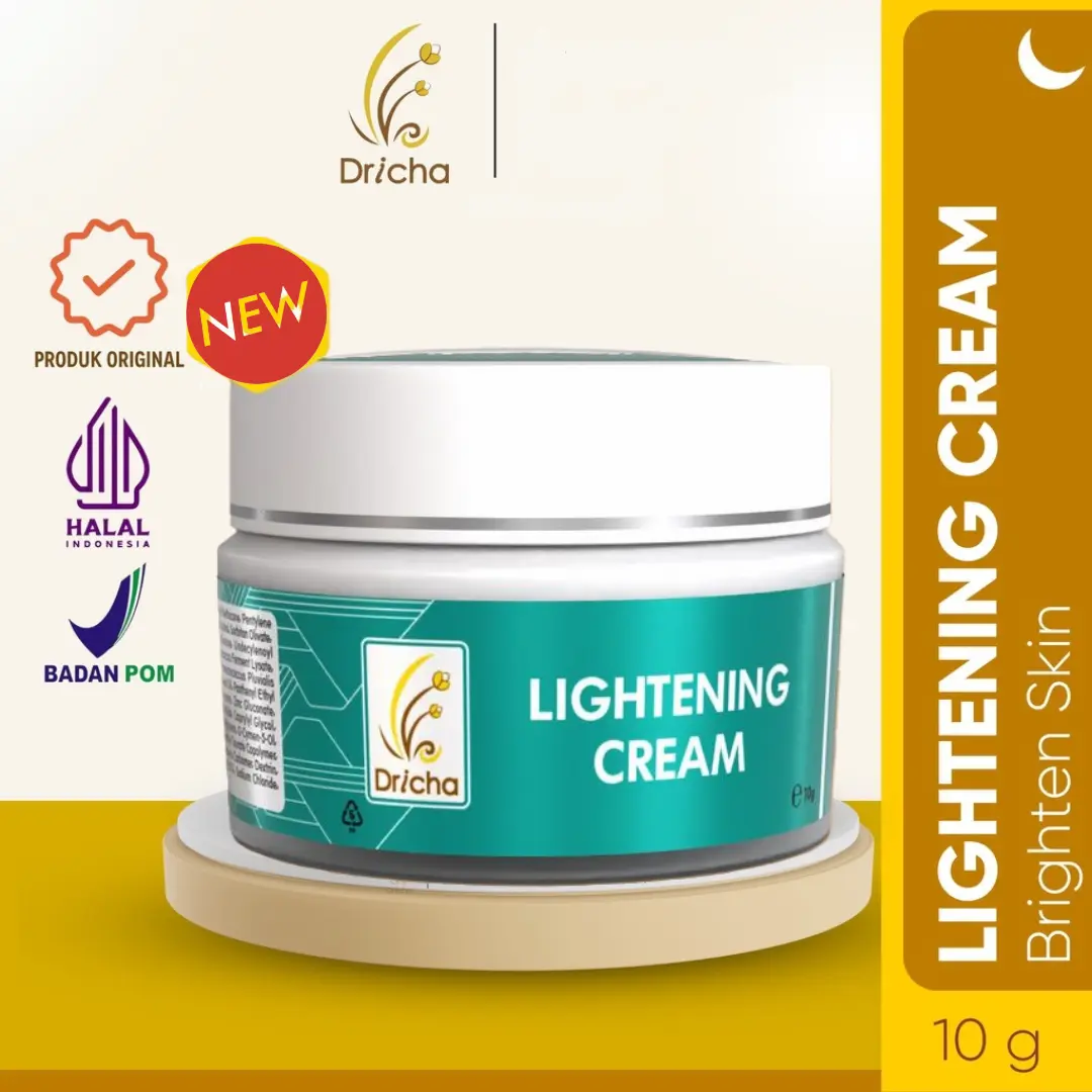 dricha Lightening Cream memudarkan / menghilangkan Flek wajah
