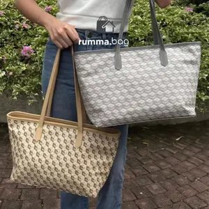 Ruso Large Monogram Tas Totebag Wanita | RUMMA.BAG |