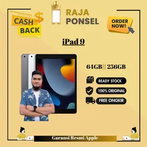 [ Exclusive Irvan Galih X RAJAPONSELCOM ] Apple iPad 9 64GB 256GB Garansi Resmi Internasional