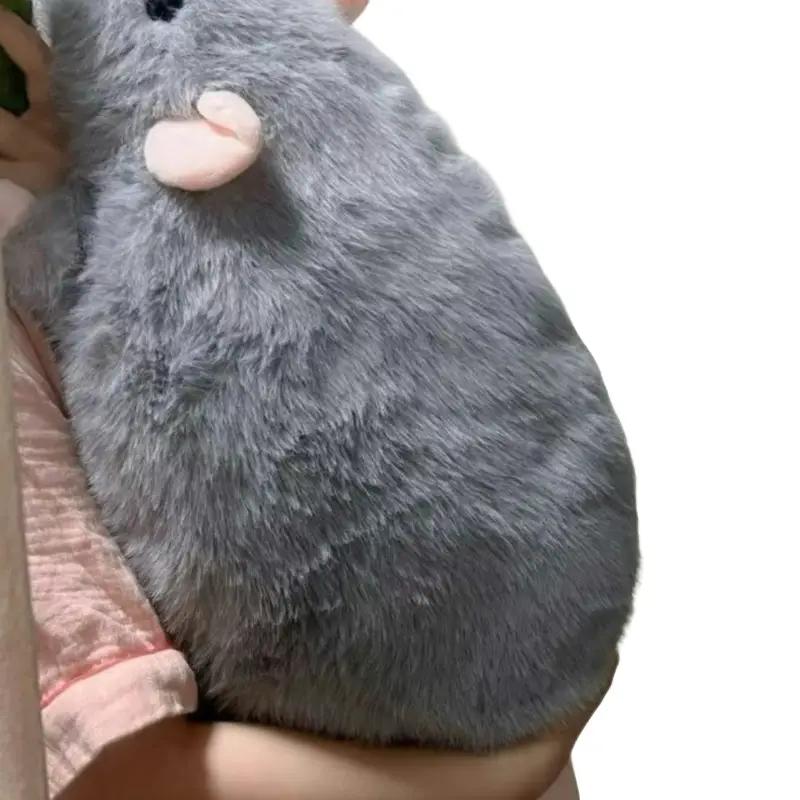 Gấu bông con chuột dễ thương 45cm cả đuôi ( thú nhồi bông )