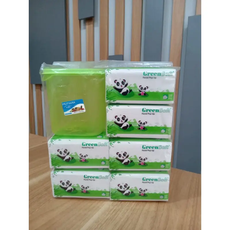 TERMURAH ! (DAPAT 12 PCS TISU + 2 PCS TEMPAT TISSUE) 2 BANDEL TISU GRENSOFT 4