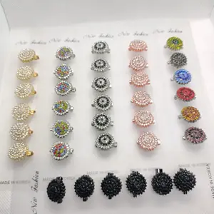 6 Pcs Bros Dagu Hijab Korea - Bros Dagu Hijab Premium Kerudung Peniti Wanita Muslim