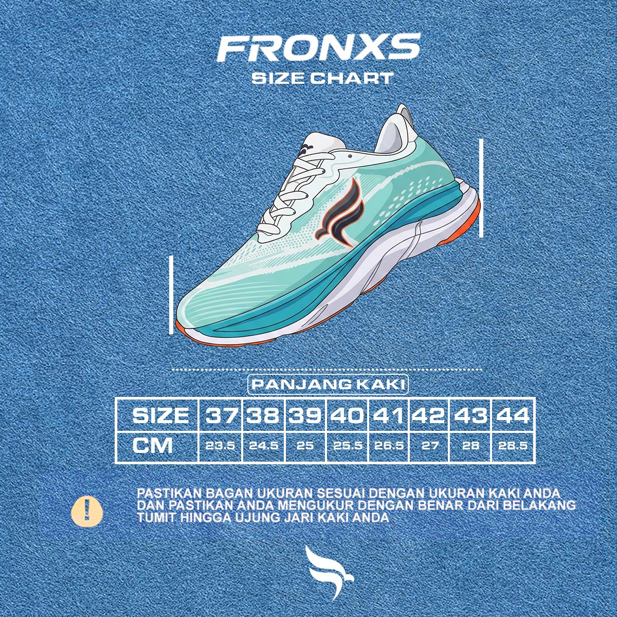 FRONXS Sepatu Lari Uniseks Series Glide Sneakers Ideal untuk Olahraga Running Jogging Gym Outdoor Fleksibel dan Nyaman FRONXS Sepatu Lari Uniseks Series Glide Sneakers Ideal untuk Olahraga Running Jogging Gym Outdoor Fleksibel dan Nyaman