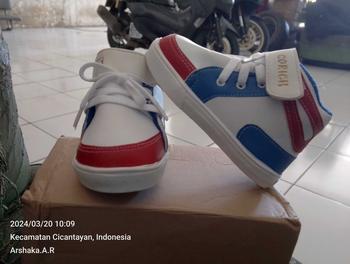 Product Review of BAYAR DI TEMPAT - CORICH - A52 - SEPATU ANAK - JORDAN - PREWALKER - ANAK -  BAYI USIA 11 - 24 BULAN - LAKI LAKI - BABY SHOES - SNEAKERS - BOOTS - SOL PUTIH - BELAJAR JALAN - PERGELANGAN KAKI from a**a A**i 0