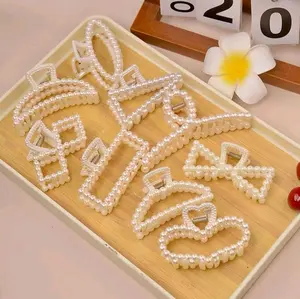 Jedai Rambut Mutiara Berbagai Bentuk Lucu dengan Desain Unik dan Tampilan Mewah untuk Gaya Rambut Anda