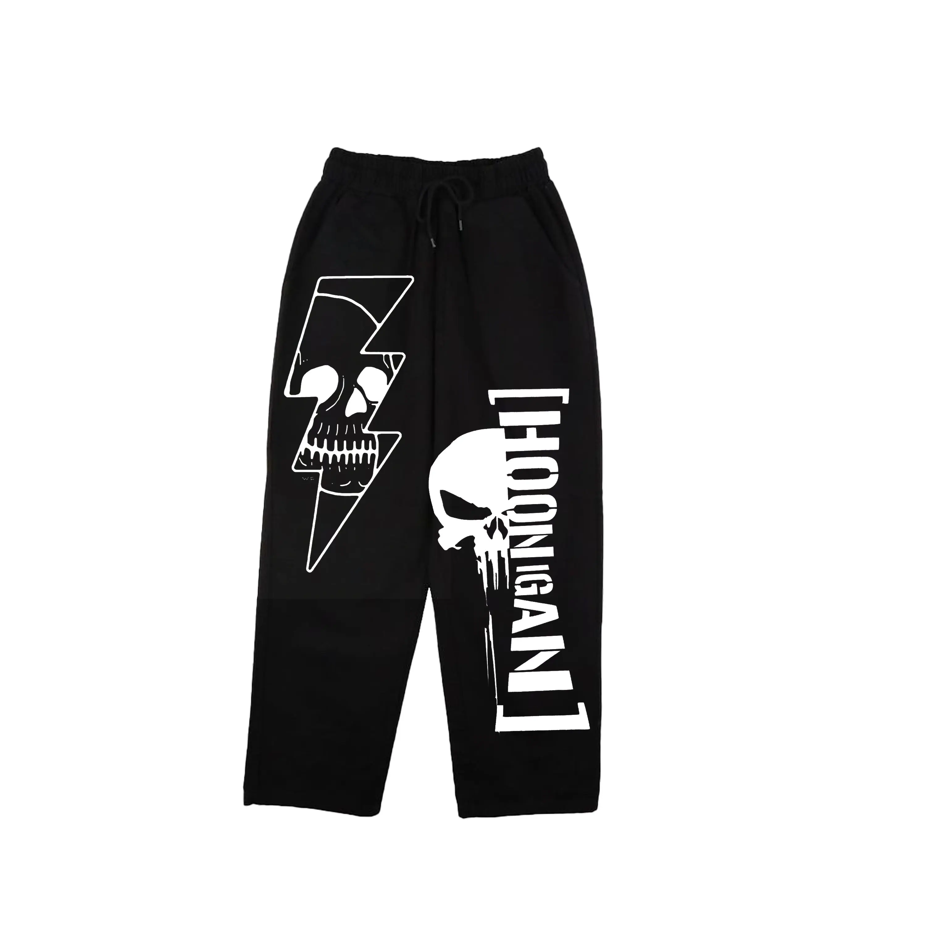 RM Baggy TENGKORAK Pants Celana Skena Fleece 280 Gsm Baggy Pants UNISEX