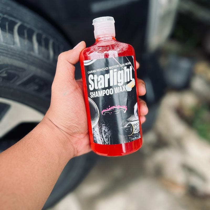 Shampo Mobil dan Motor Wax 500ml - Membersihkan Kendaraan dengan Busa Tinggi - Car, Steam 1