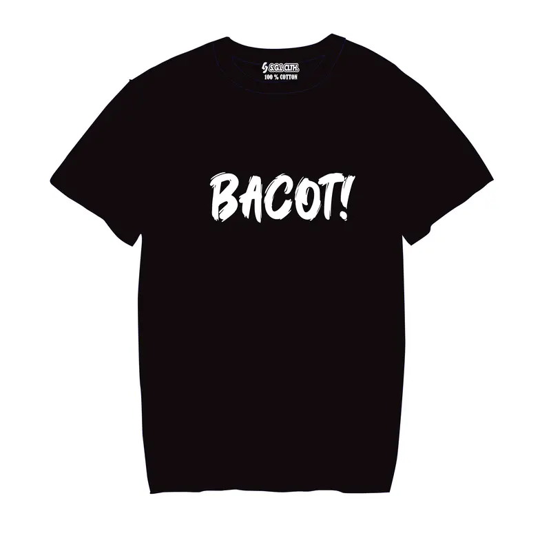 Kaos Bacot S.G.LCLTH Distro Pria Dewasa Baju Kata-Kata Viral Unik dengan Sablon DTF - Motif, Oblong 1