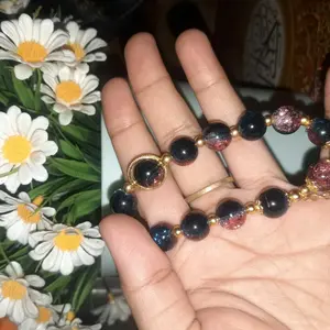 Gelang Kupu-Kupu Kristal Retak - Desain Alam Gaya Instagram untuk Sahabat, Aksesoris Eksklusif