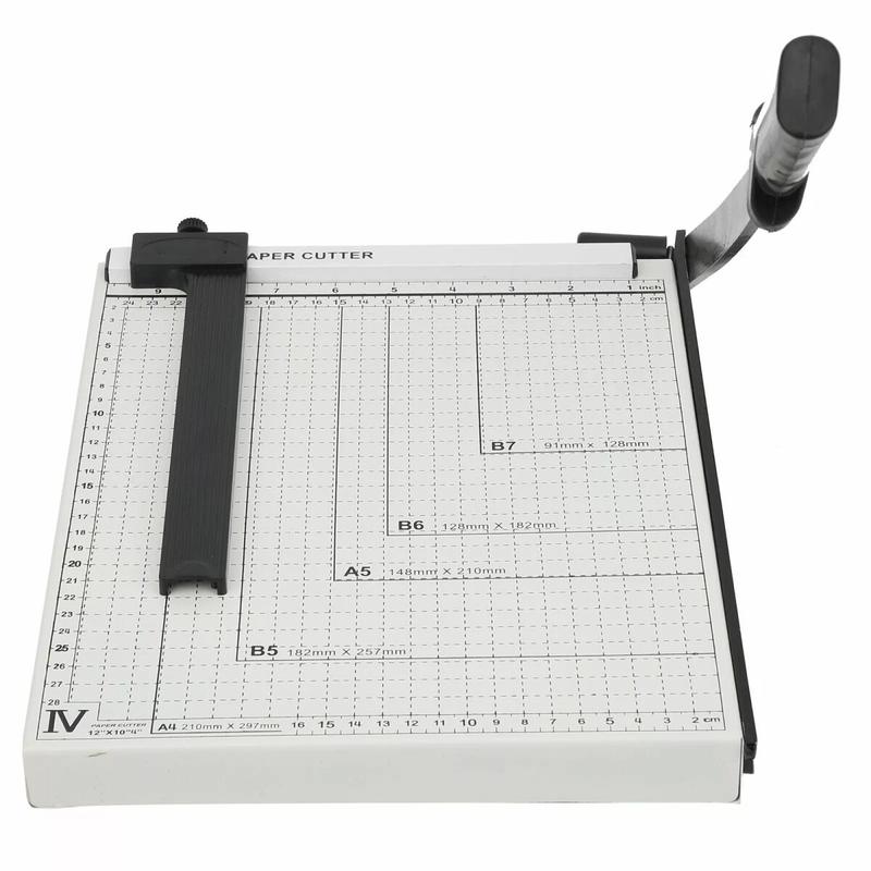 Product Introduction of [SG] A4 Paper Cutter Trimmer Guillotine Ruler Precision Photo Trimmers Cutter Industrial grade wooden see 15