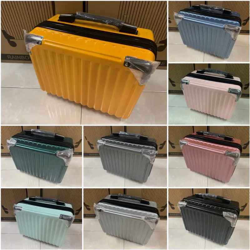 Ship Within 24H Small Luggage 14inch Cosmetic bag travel bag beg bagasi