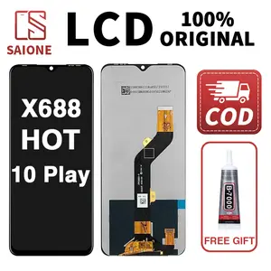 【ORIGINAL 100%】LCD INFIN1X  Hot 10 Play / X688 / X688B / X688C / Hot 11 Play /Pova Neo (LE6) /Pova Neo(LE6H) FULL SET TOUCHSCREEN LAYAR HD ORIGINAL 100%
