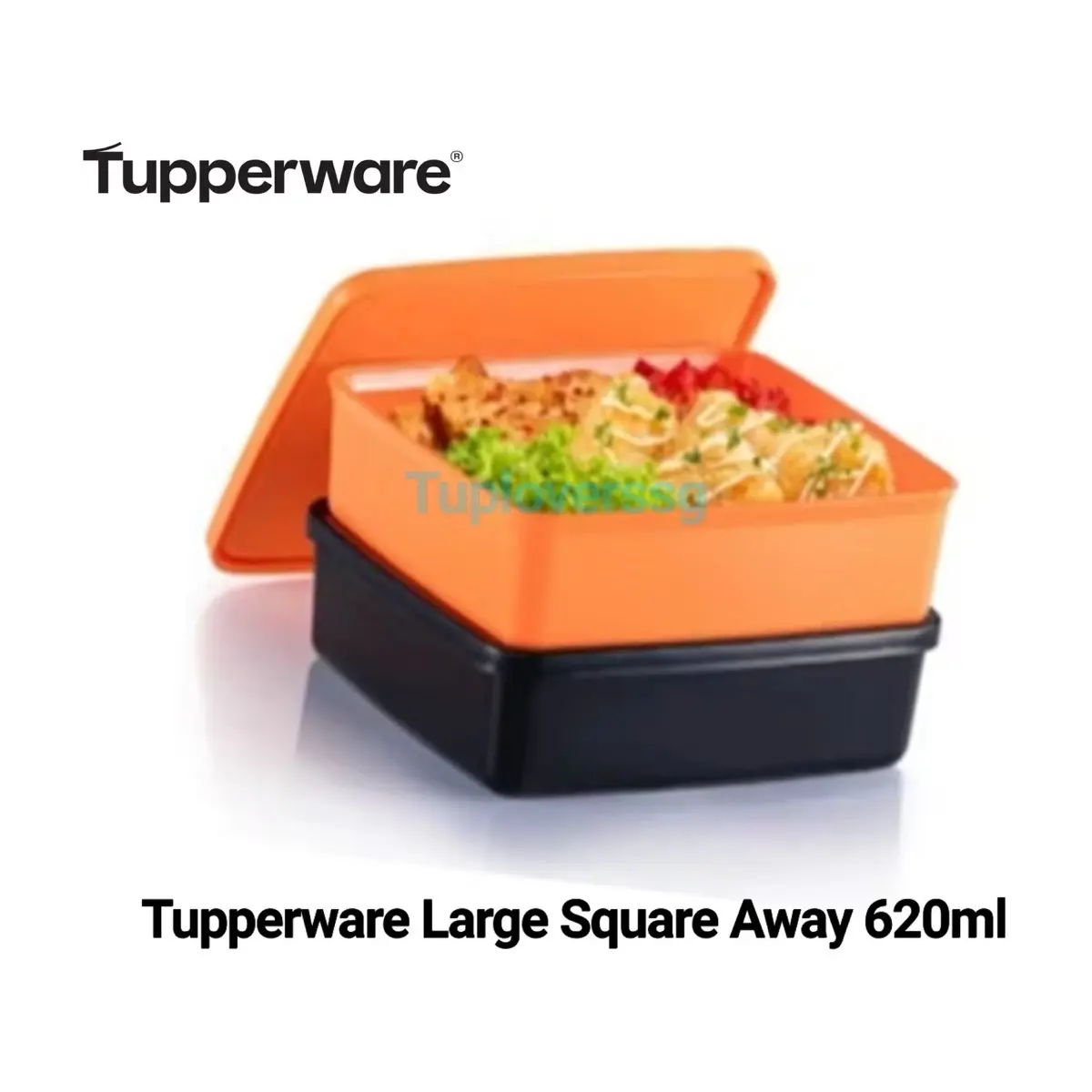 Tupperware Large Square Away 620ml