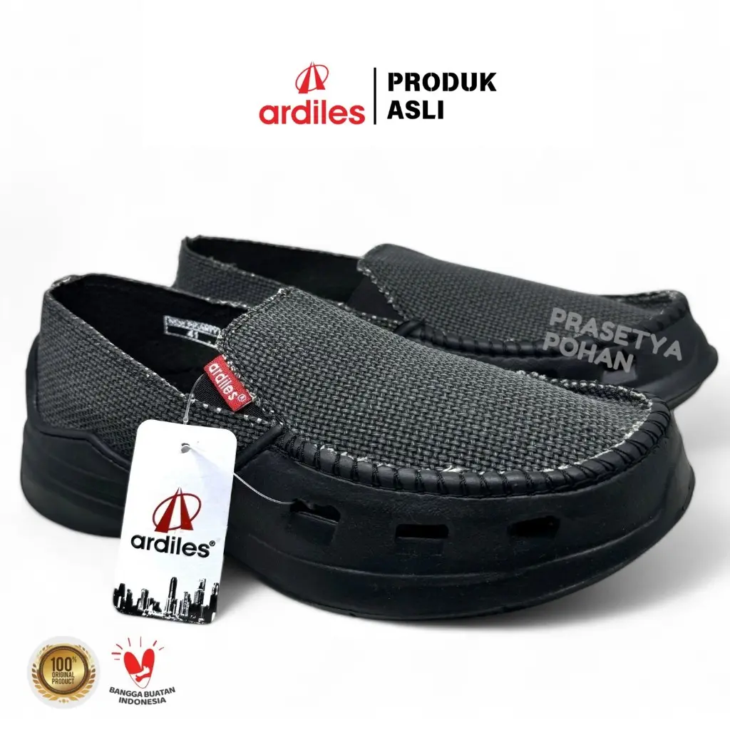 Sepatu Ardiles Pria ORIGINAL - Slip On Pria Ardiles ORIGINAL GR
