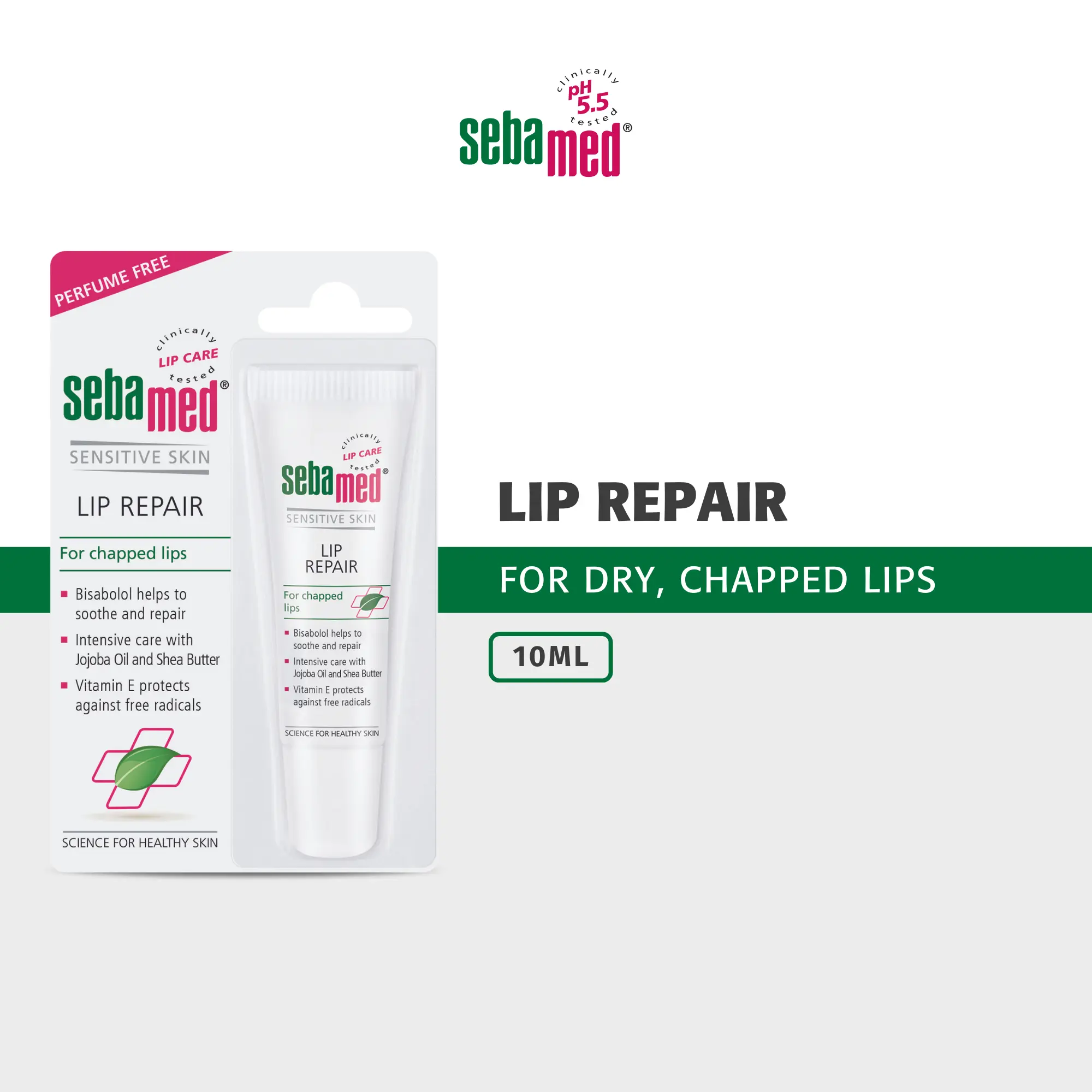 Sebamed Lip Repair 10ml For Chapped Lips