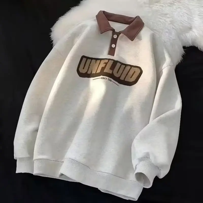 S - XXXXXXL (6XL) Jaket Besbal Polo Harajuku Korean UNFLUID Bigsize XL 2XL 3XL 4XL 5XL 6XL Besbal Urban Style Premium Fleece Korean Oversize 3