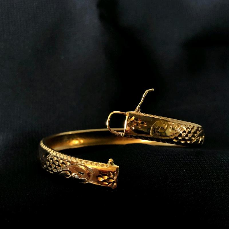 Gelang bangkok motif bulat 8ml Perhiasan 3