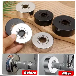 Ring penutup keran air AllSize Penutup Konektor Pipa Air, Cover tutup kran air  Dekoratif Keran Shower, Panel Katup yang Dapat Diatur Aksesoris Penutup Keran Dapur Kamar mandi ring